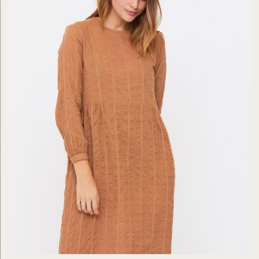 🇱🇷 Esby Apparel - Blanche Prairie Dress in Clove, size Medium